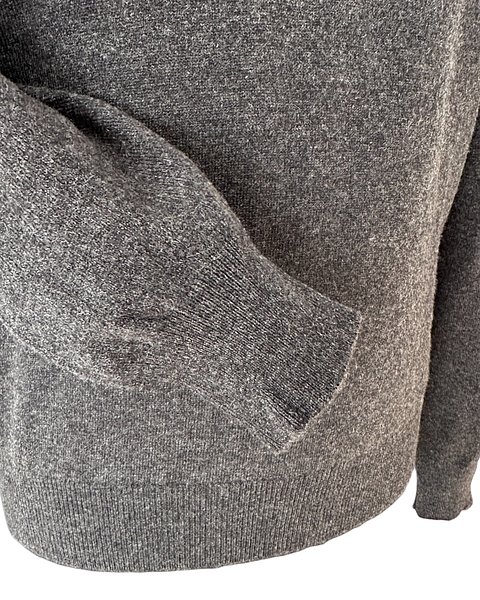 Pullover aus reinem Cashmere, anthrazitgrau