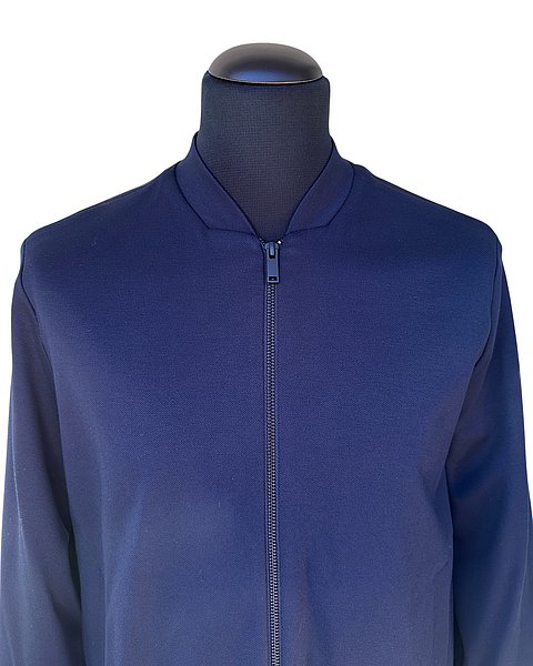 Giacca blouson moderna, blu scuro 