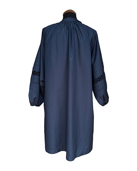 Legeres Tunikakleid in dunkelblau