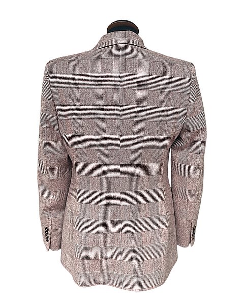 Blazer doppio petto con motivo Glencheck 