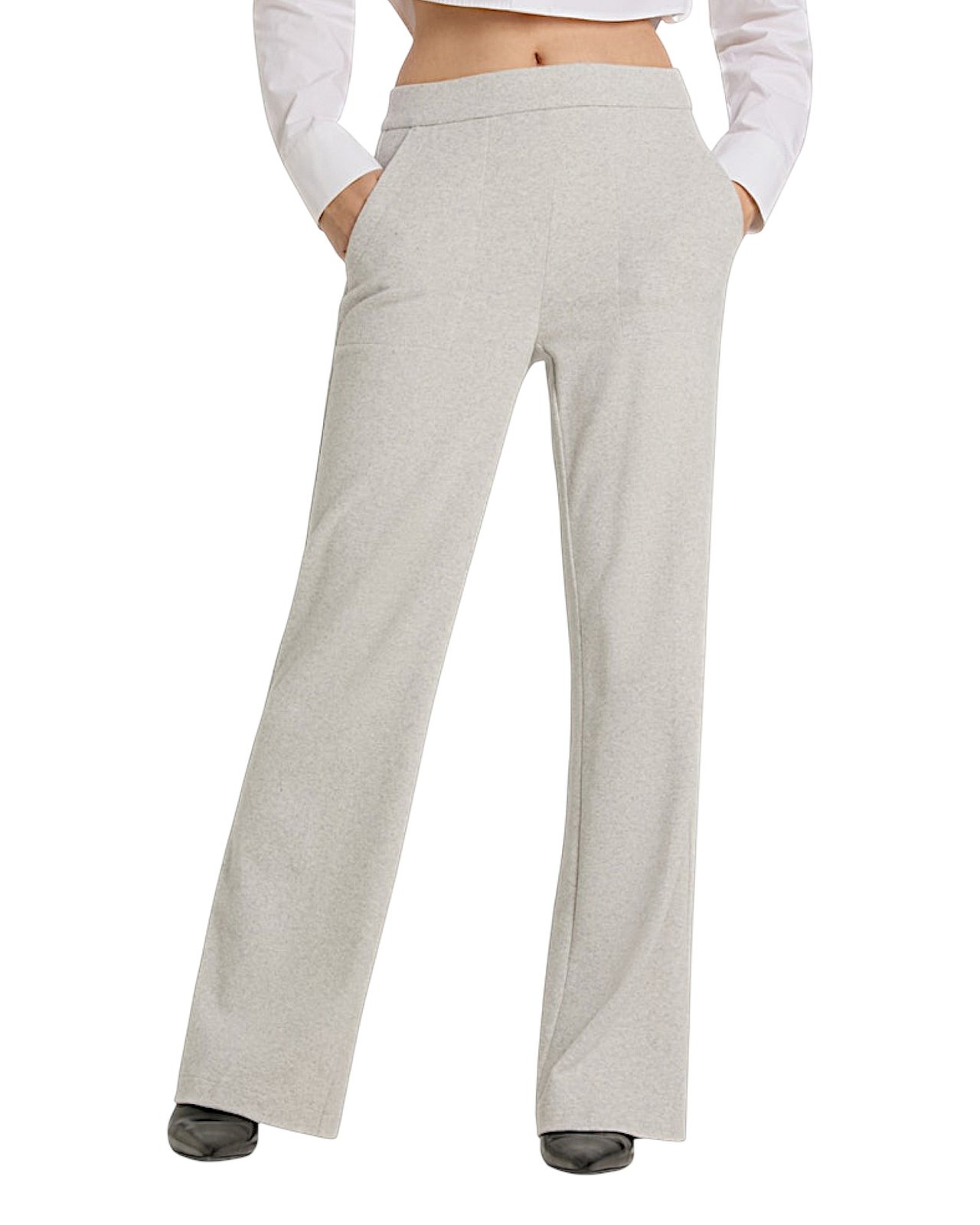 Ava Utility Joggpants in Hellgrau