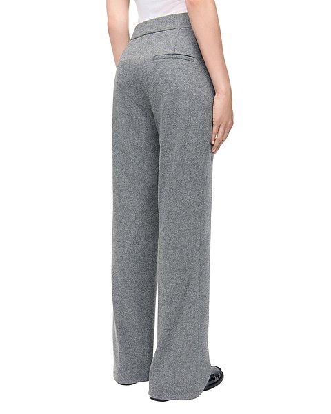Edle Hose in grau in angenehmer Flanell-Qualität