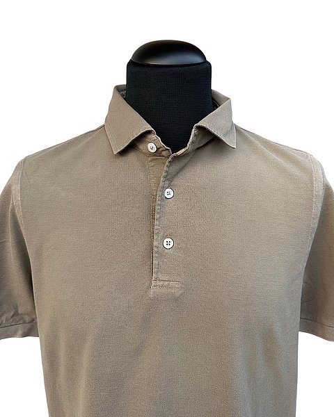 Stilvolles Polo-Shirt, olivgrün