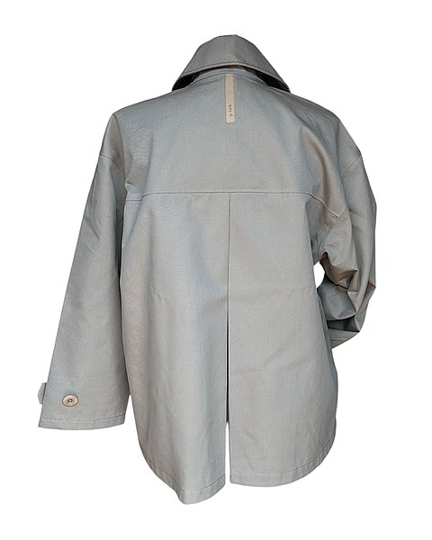 Trench-Jacke "Heather" in der Farbe Smoke