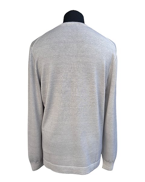 Edler, leichter Cashmere-Pullover, hellgrau