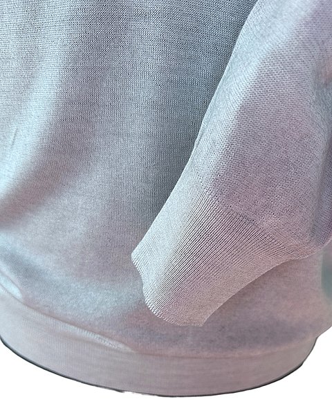 Stylischer Feinstrick-Pullover, hellgrau