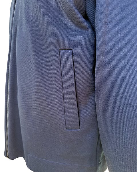 Giacca blouson moderna, blu scuro 