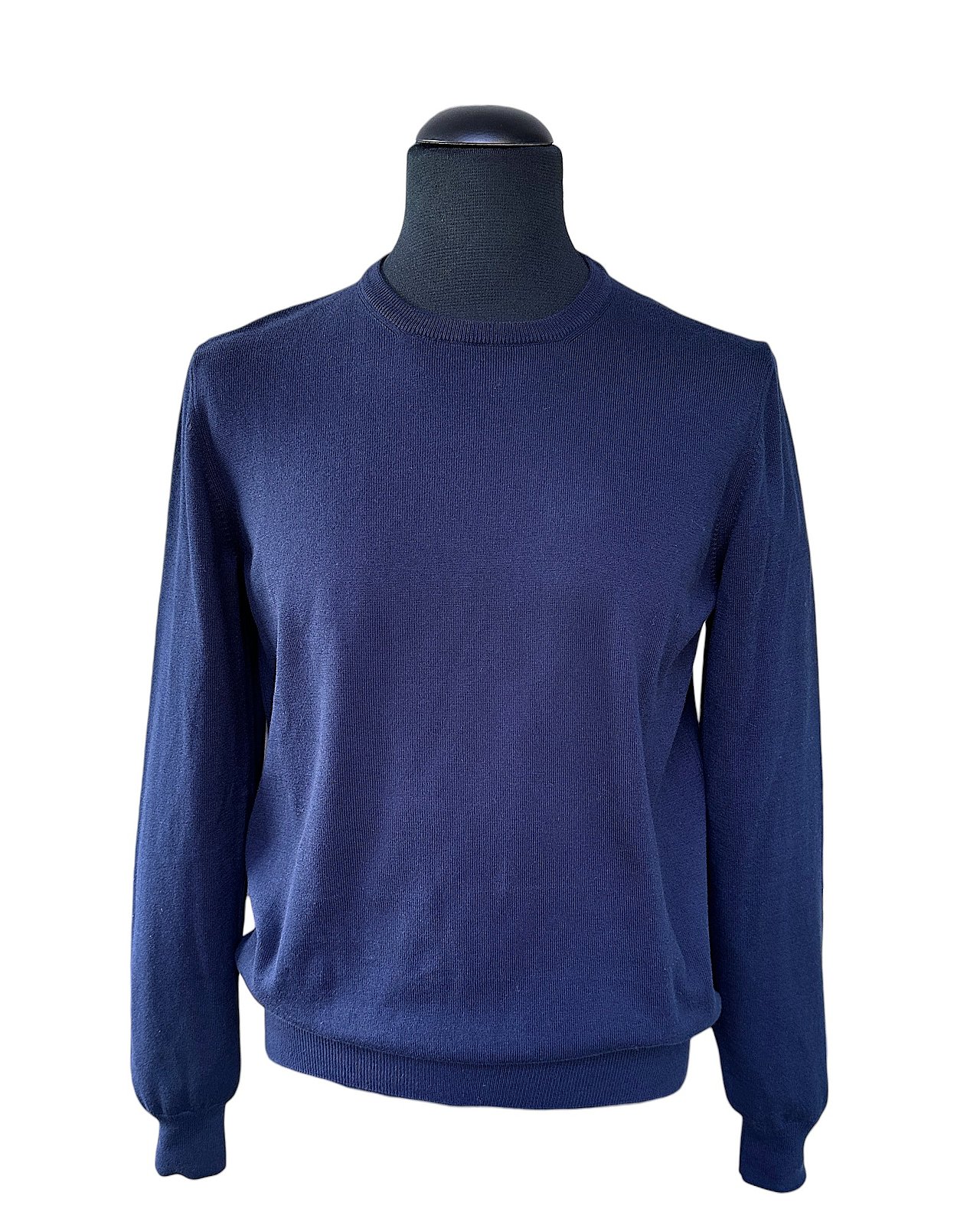 Pullover mit Rundhalsausschnitt, dunkelblau