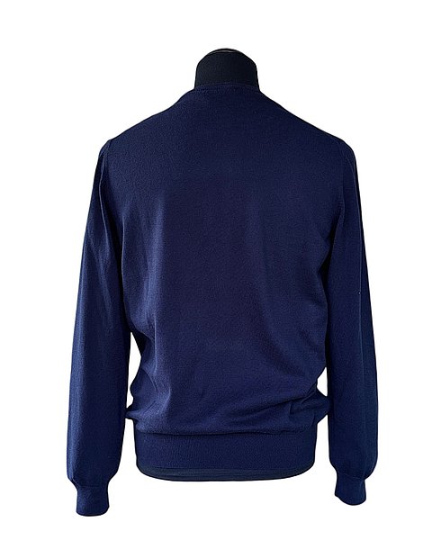 Pullover mit Rundhalsausschnitt, dunkelblau