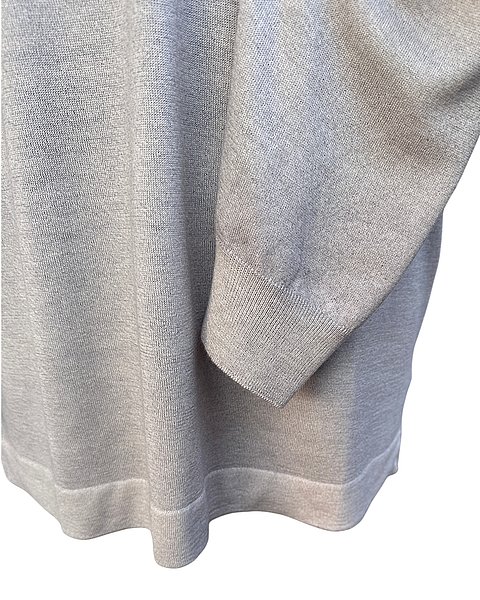 Edler, leichter Cashmere-Pullover, hellgrau
